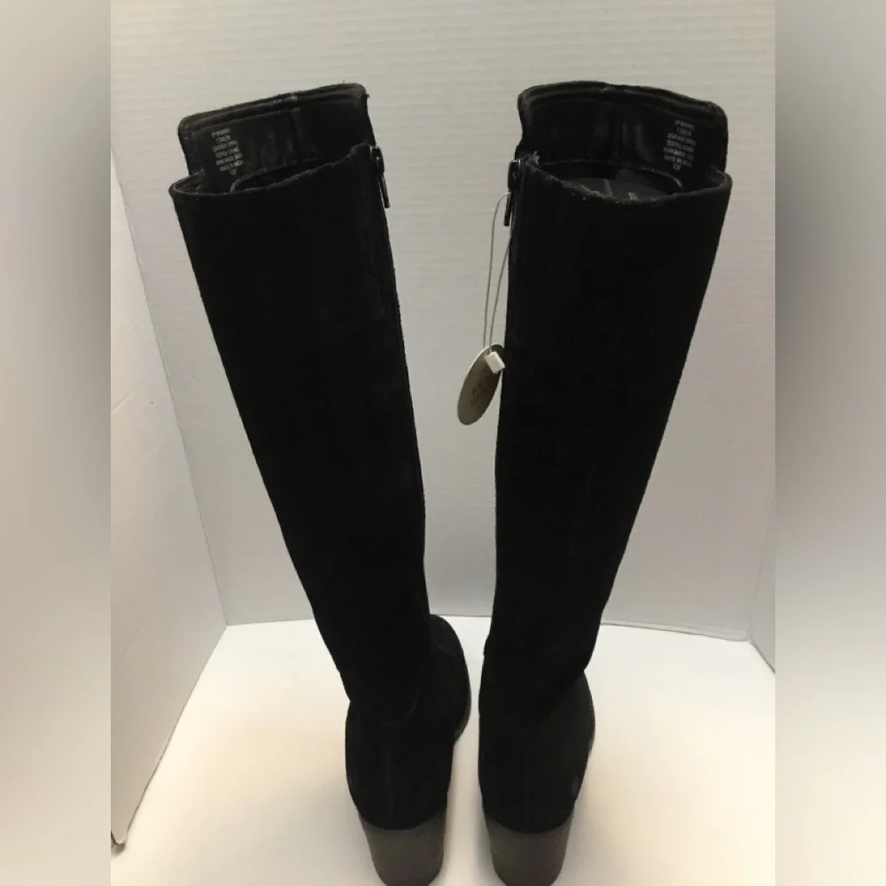 Lucky Brand Black Over the Knee Boots